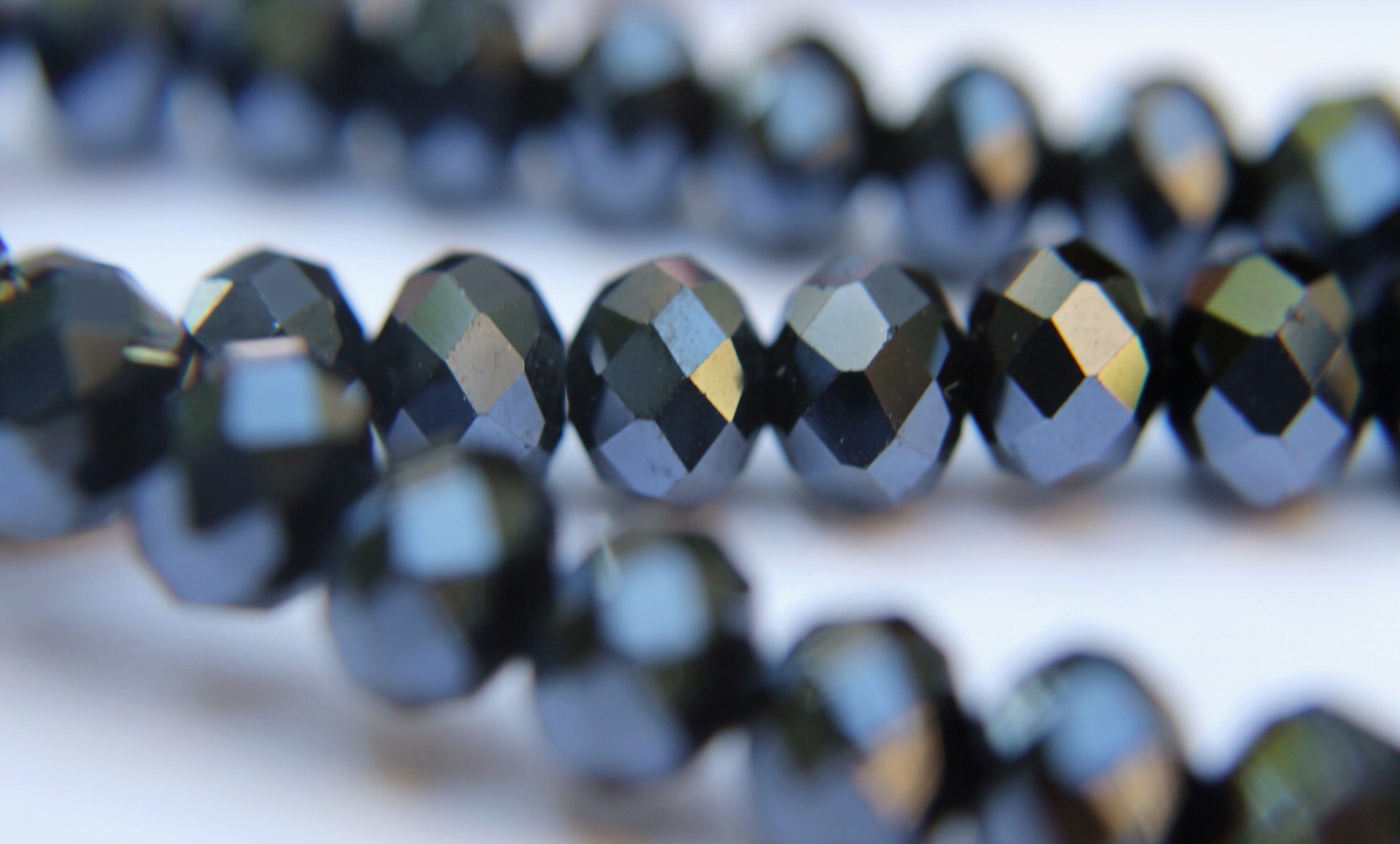 Abalorios cristal cuentas facetadas 6×4 mm n1743 Brazaletes y Sortijas