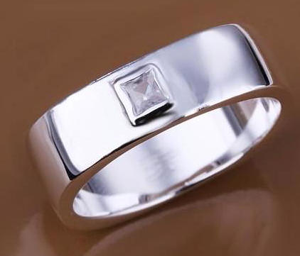 Anillo alianza hombre de plata de ley antialergico – y